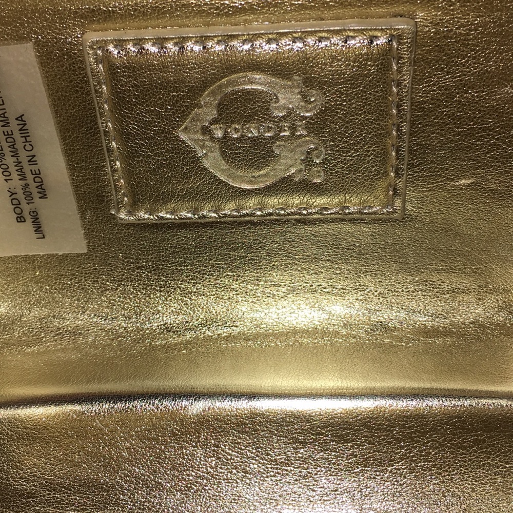 C Wonder Faux Black Calf Hair Minaudiere - Picture 7 of 7